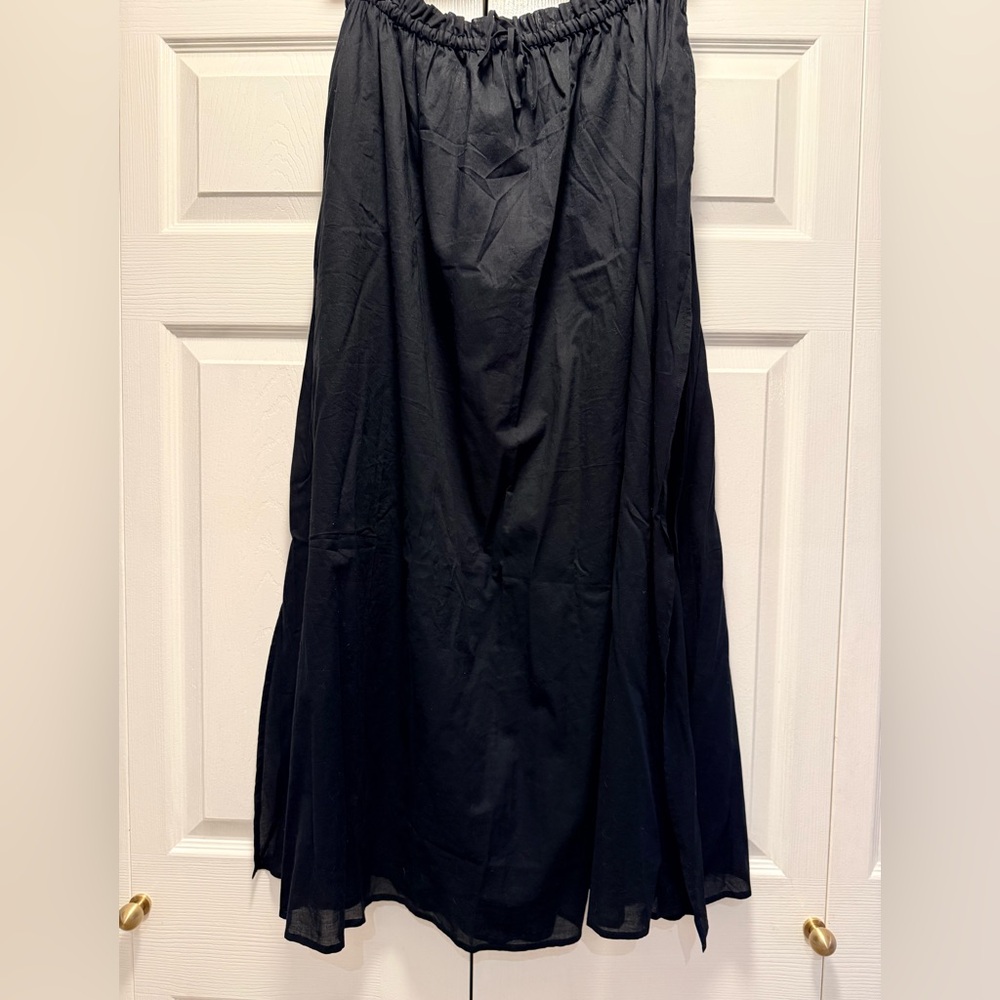 J Crew Beach/Pool Coverup Black Women's Skirt